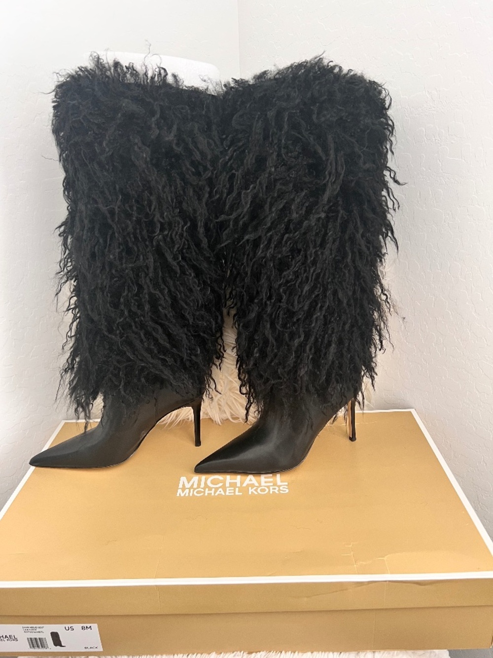 Michael Kors Dawn Knee High Heeled Boots